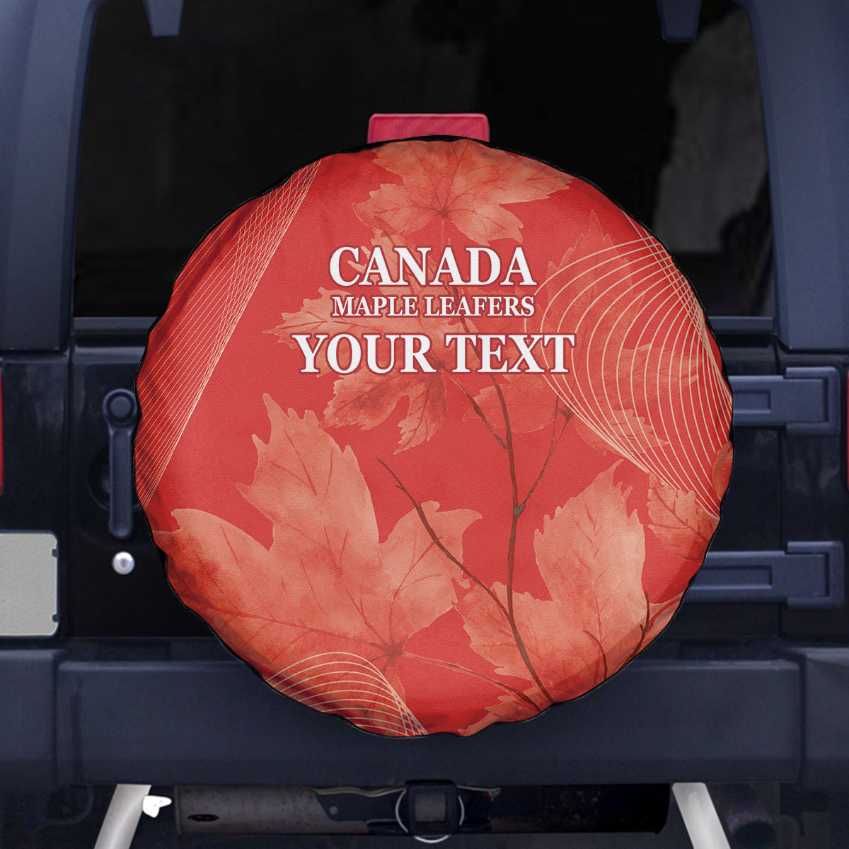 Canada Cricket World Cup 2024 Spare Tire Cover Maple Leafers Make Champions - Wonder Print Shop