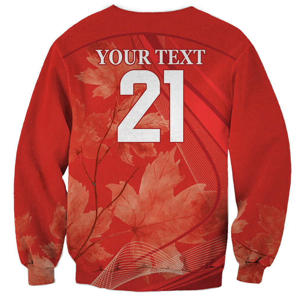 Canada Cricket World Cup 2024 Sweatshirt Maple Leafers Make Champions - Wonder Print Shop
