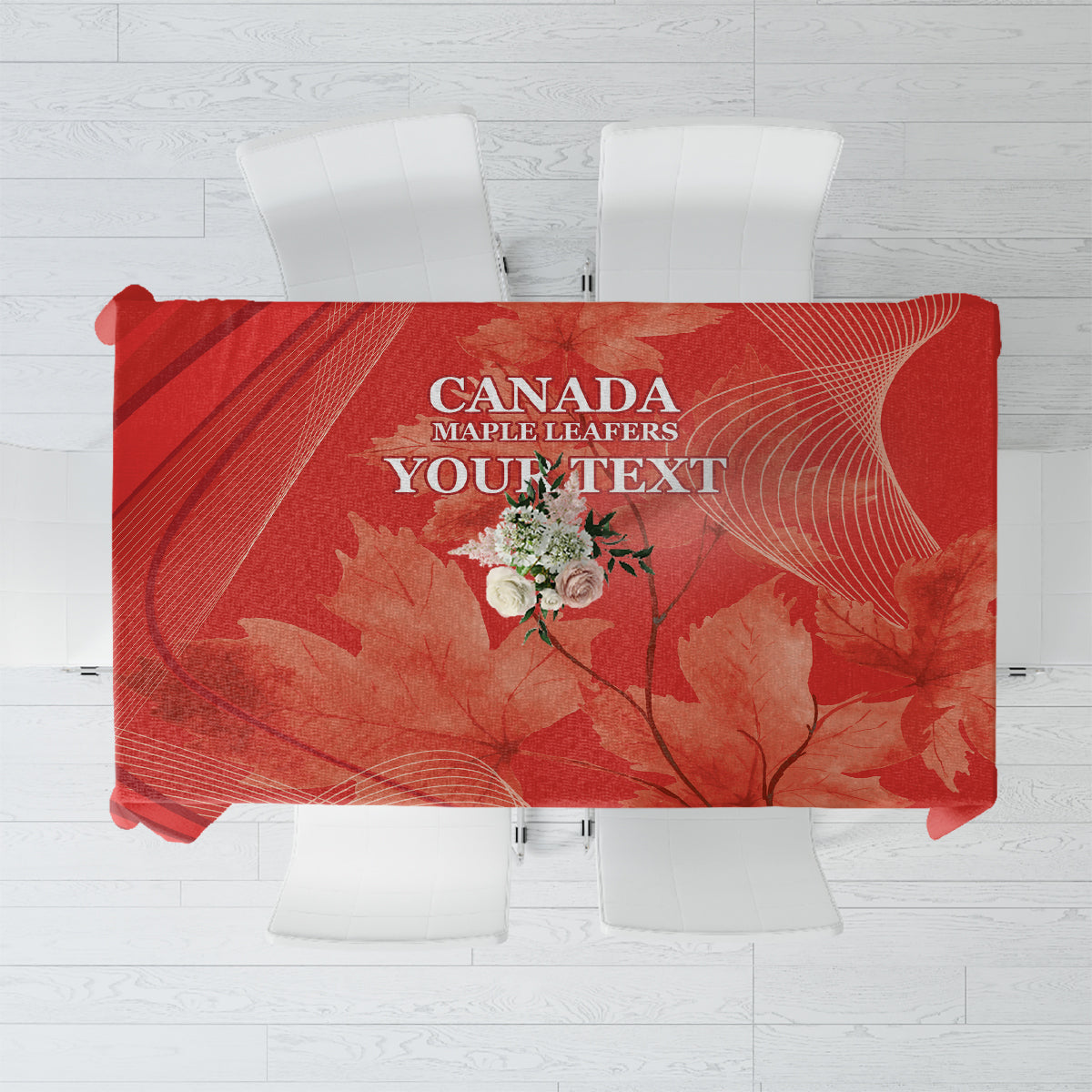 Canada Cricket World Cup 2024 Tablecloth Maple Leafers Make Champions - Wonder Print Shop
