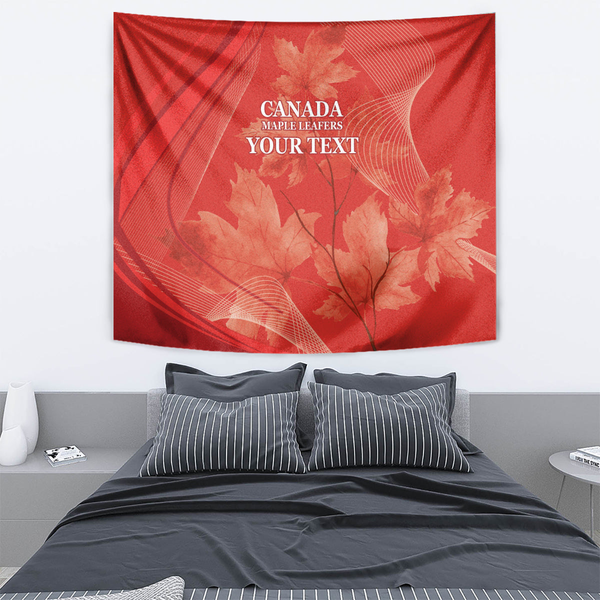 Canada Cricket World Cup 2024 Tapestry Maple Leafers Make Champions - Wonder Print Shop
