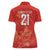 Canada Cricket World Cup 2024 Women Polo Shirt Maple Leafers Make Champions - Wonder Print Shop