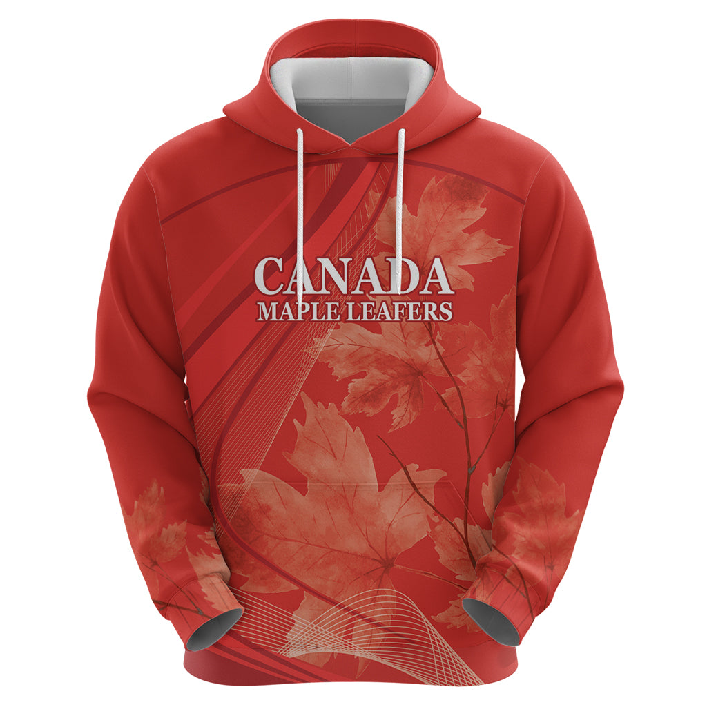 Canada Cricket World Cup 2024 Zip Hoodie Maple Leafers Make Champions - Wonder Print Shop