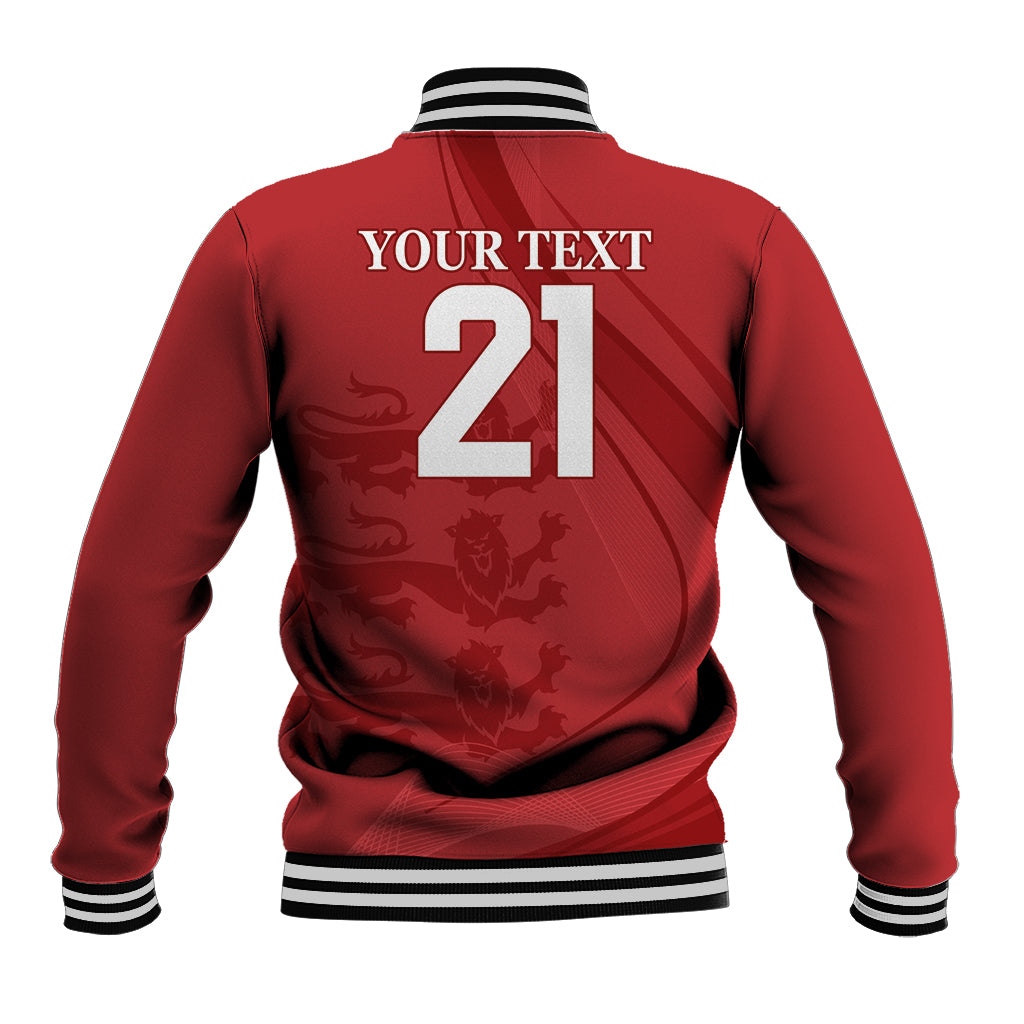 England Cricket World Cup 2024 Baseball Jacket Tri Lions Make Champions LT9 - Wonder Print Shop