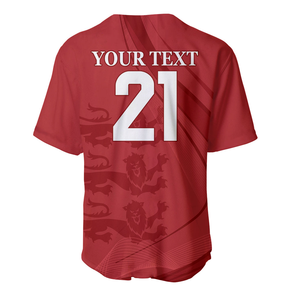 England Cricket World Cup 2024 Baseball Jersey Tri Lions Make Champions LT9 - Wonder Print Shop