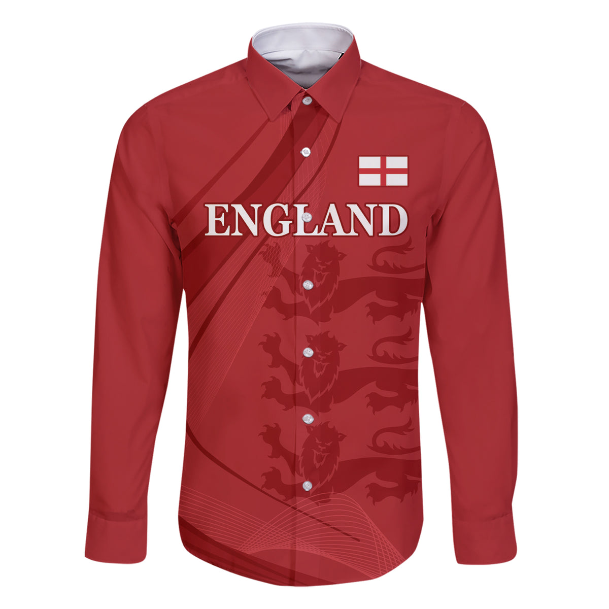 England Cricket World Cup 2024 Family Matching Short Sleeve Bodycon Dress and Hawaiian Shirt Tri Lions Make Champions - Wonder Print Shop