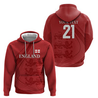 England Cricket World Cup 2024 Hoodie Tri Lions Make Champions - Wonder Print Shop