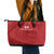 England Cricket World Cup 2024 Leather Tote Bag Tri Lions Make Champions - Wonder Print Shop