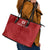 England Cricket World Cup 2024 Leather Tote Bag Tri Lions Make Champions - Wonder Print Shop