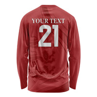 England Cricket World Cup 2024 Long Sleeve Shirt Tri Lions Make Champions - Wonder Print Shop