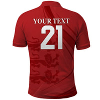 England Cricket World Cup 2024 Polo Shirt Tri Lions Make Champions - Wonder Print Shop