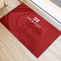 England Cricket World Cup 2024 Rubber Doormat Tri Lions Make Champions - Wonder Print Shop