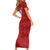 England Cricket World Cup 2024 Short Sleeve Bodycon Dress Tri Lions Make Champions - Wonder Print Shop