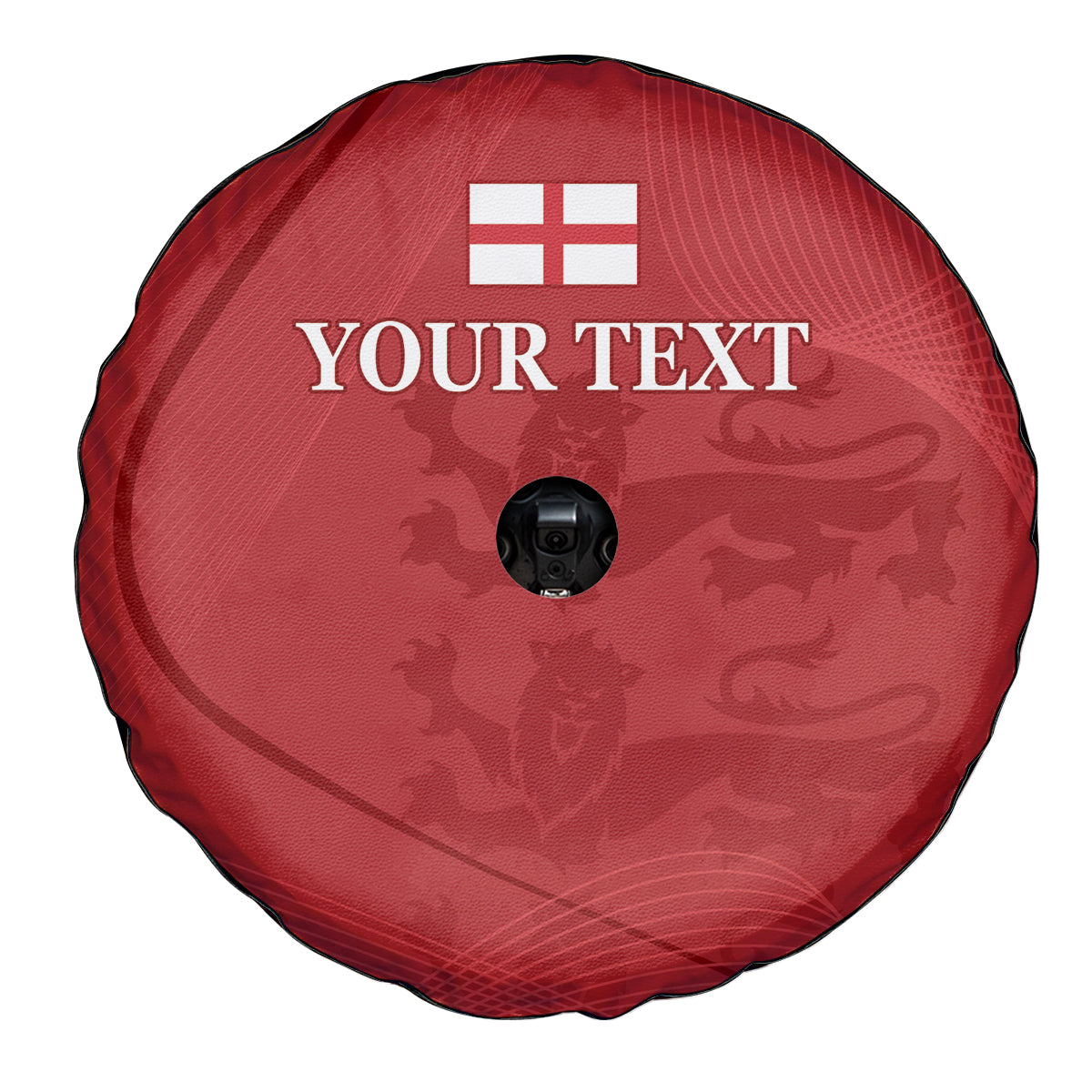 England Cricket World Cup 2024 Spare Tire Cover Tri Lions Make Champions - Wonder Print Shop