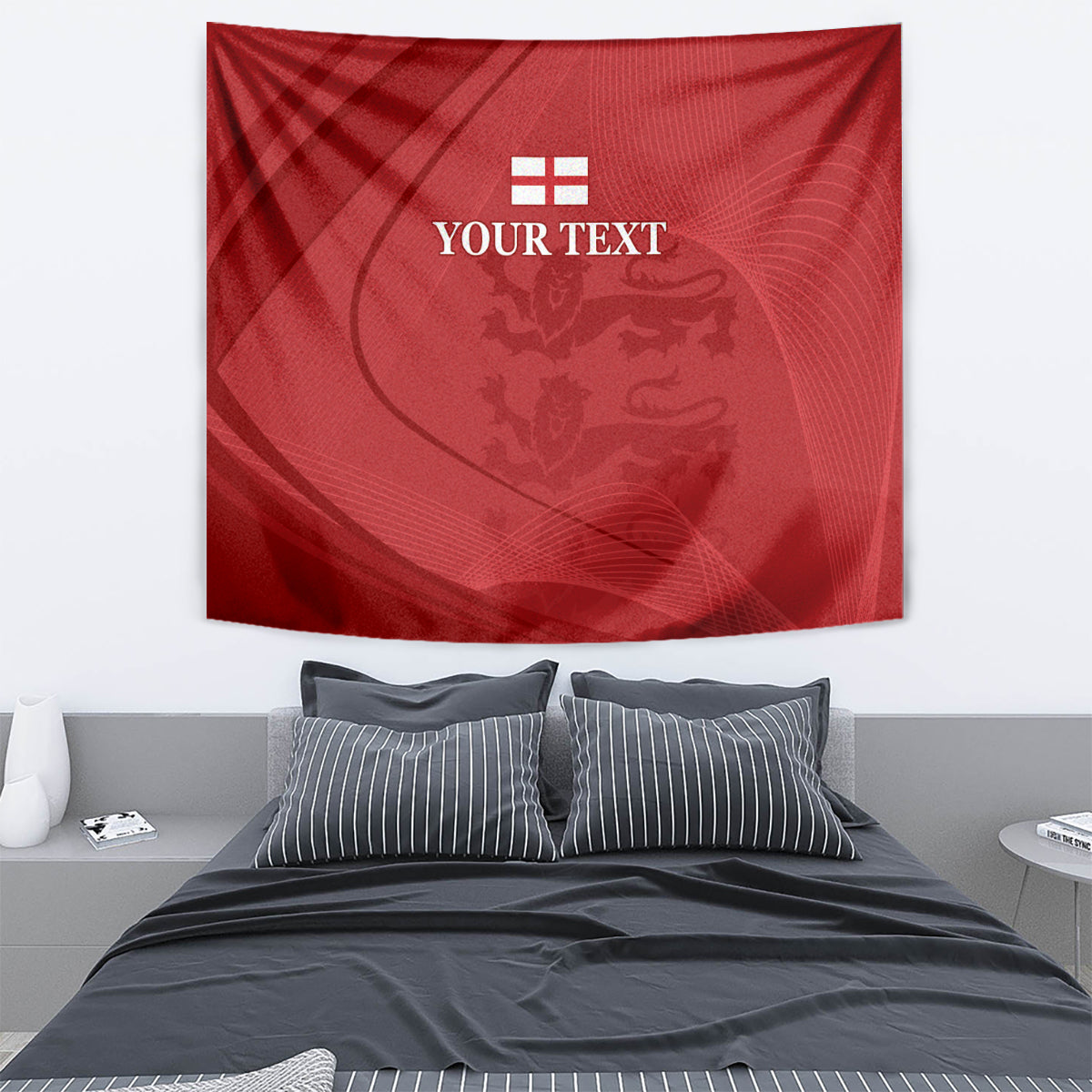 England Cricket World Cup 2024 Tapestry Tri Lions Make Champions - Wonder Print Shop