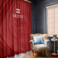 England Cricket World Cup 2024 Window Curtain Tri Lions Make Champions - Wonder Print Shop