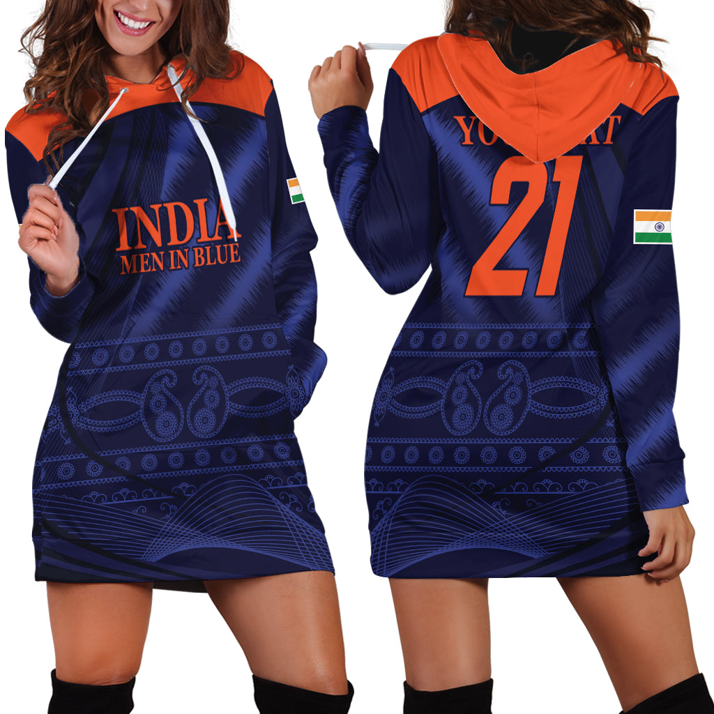 India Cricket World Cup 2024 Hoodie Dress Men In Blue Make Champions - Wonder Print Shop