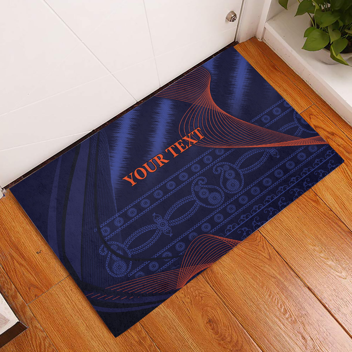India Cricket World Cup 2024 Rubber Doormat Men In Blue Make Champions - Wonder Print Shop