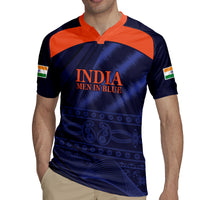 India Cricket World Cup 2024 Rugby Jersey Men In Blue Make Champions - Wonder Print Shop