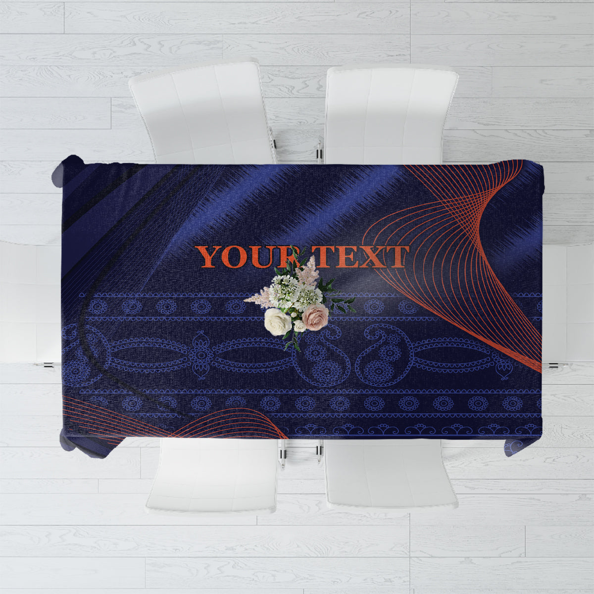 India Cricket World Cup 2024 Tablecloth Men In Blue Make Champions - Wonder Print Shop