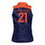 India Cricket World Cup 2024 Women Sleeveless Polo Shirt Men In Blue Make Champions - Wonder Print Shop
