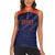 India Cricket World Cup 2024 Women Sleeveless Polo Shirt Men In Blue Make Champions - Wonder Print Shop