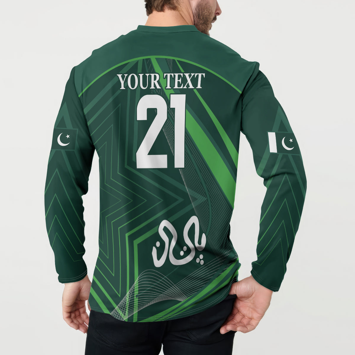 Pakistan Cricket World Cup 2024 Button Sweatshirt Shaheens Make Champions LT9 - Wonder Print Shop