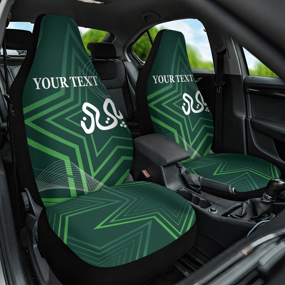 Pakistan Cricket World Cup 2024 Car Seat Cover Shaheens Make Champions