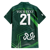 Pakistan Cricket World Cup 2024 Family Matching Summer Maxi Dress and Hawaiian Shirt Shaheens Make Champions - Wonder Print Shop