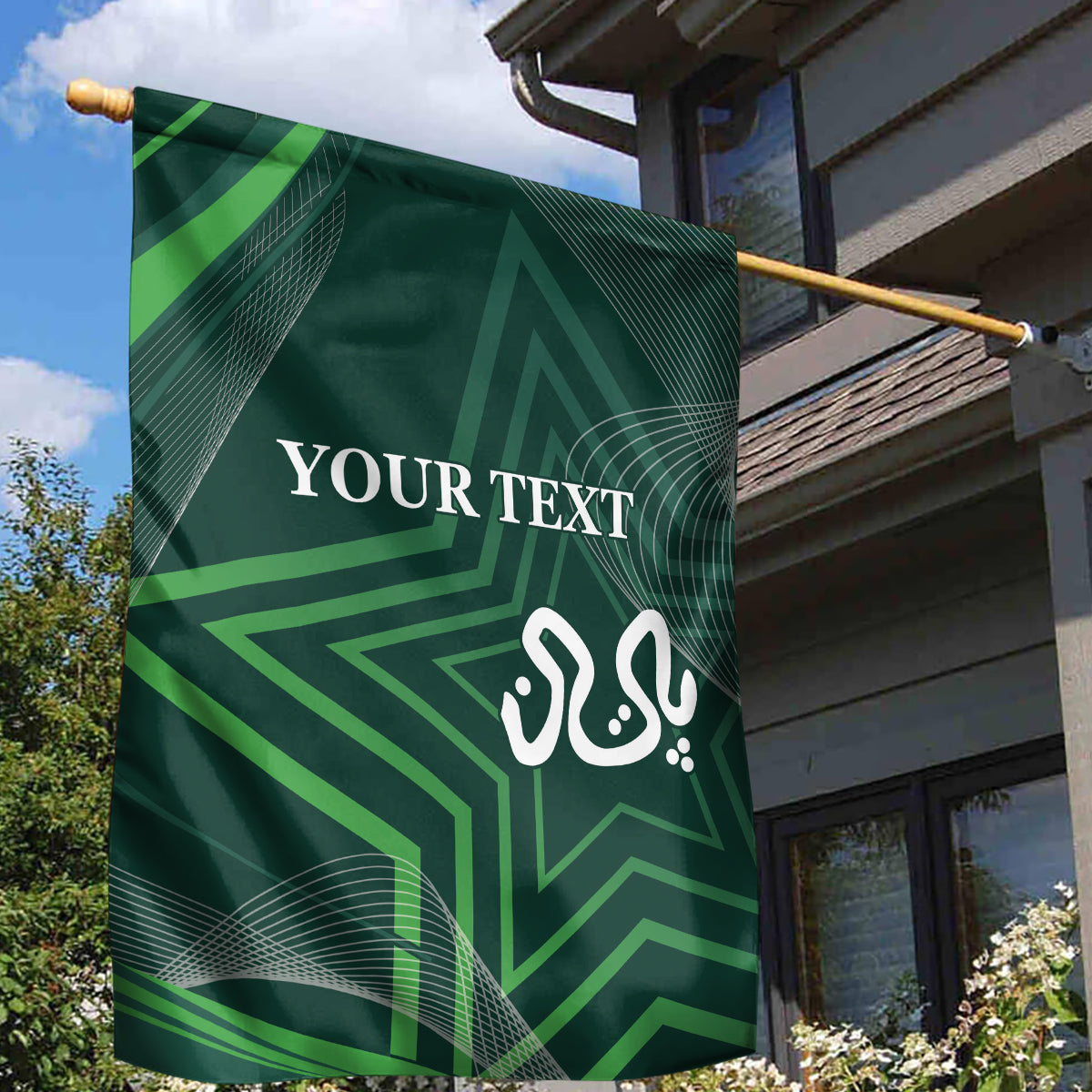 Pakistan Cricket World Cup 2024 Garden Flag Shaheens Make Champions - Wonder Print Shop