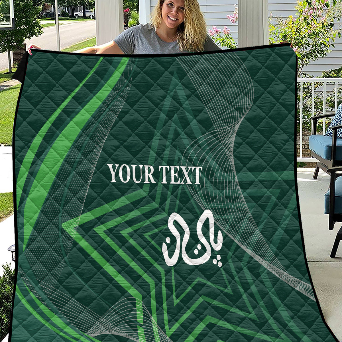 Pakistan Cricket World Cup 2024 Quilt Shaheens Make Champions - Wonder Print Shop