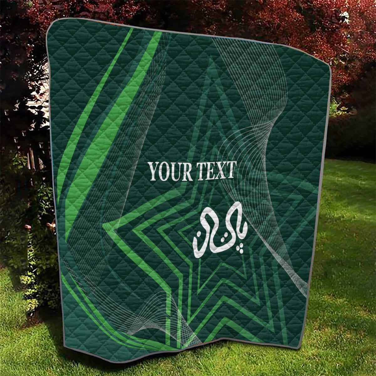 Pakistan Cricket World Cup 2024 Quilt Shaheens Make Champions - Wonder Print Shop