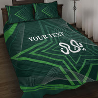 Pakistan Cricket World Cup 2024 Quilt Bed Set Shaheens Make Champions - Wonder Print Shop