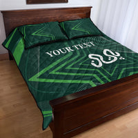 Pakistan Cricket World Cup 2024 Quilt Bed Set Shaheens Make Champions - Wonder Print Shop