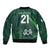 Pakistan Cricket World Cup 2024 Sleeve Zip Bomber Jacket Shaheens Make Champions - Wonder Print Shop