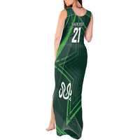Pakistan Cricket World Cup 2024 Tank Maxi Dress Shaheens Make Champions - Wonder Print Shop