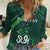 Pakistan Cricket World Cup 2024 Women Casual Shirt Shaheens Make Champions - Wonder Print Shop