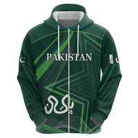 Pakistan Cricket World Cup 2024 Zip Hoodie Shaheens Make Champions - Wonder Print Shop