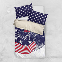 United States Cricket World Cup 2024 Bedding Set USA Badge Eagle Make Champions LT9 - Wonder Print Shop