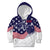 United States Cricket World Cup 2024 Kid Hoodie USA Badge Eagle Make Champions - Wonder Print Shop