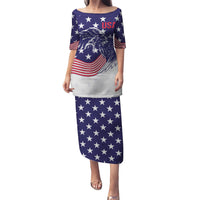 United States Cricket World Cup 2024 Puletasi USA Badge Eagle Make Champions - Wonder Print Shop