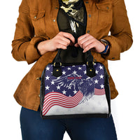 United States Cricket World Cup 2024 Shoulder Handbag USA Badge Eagle Make Champions