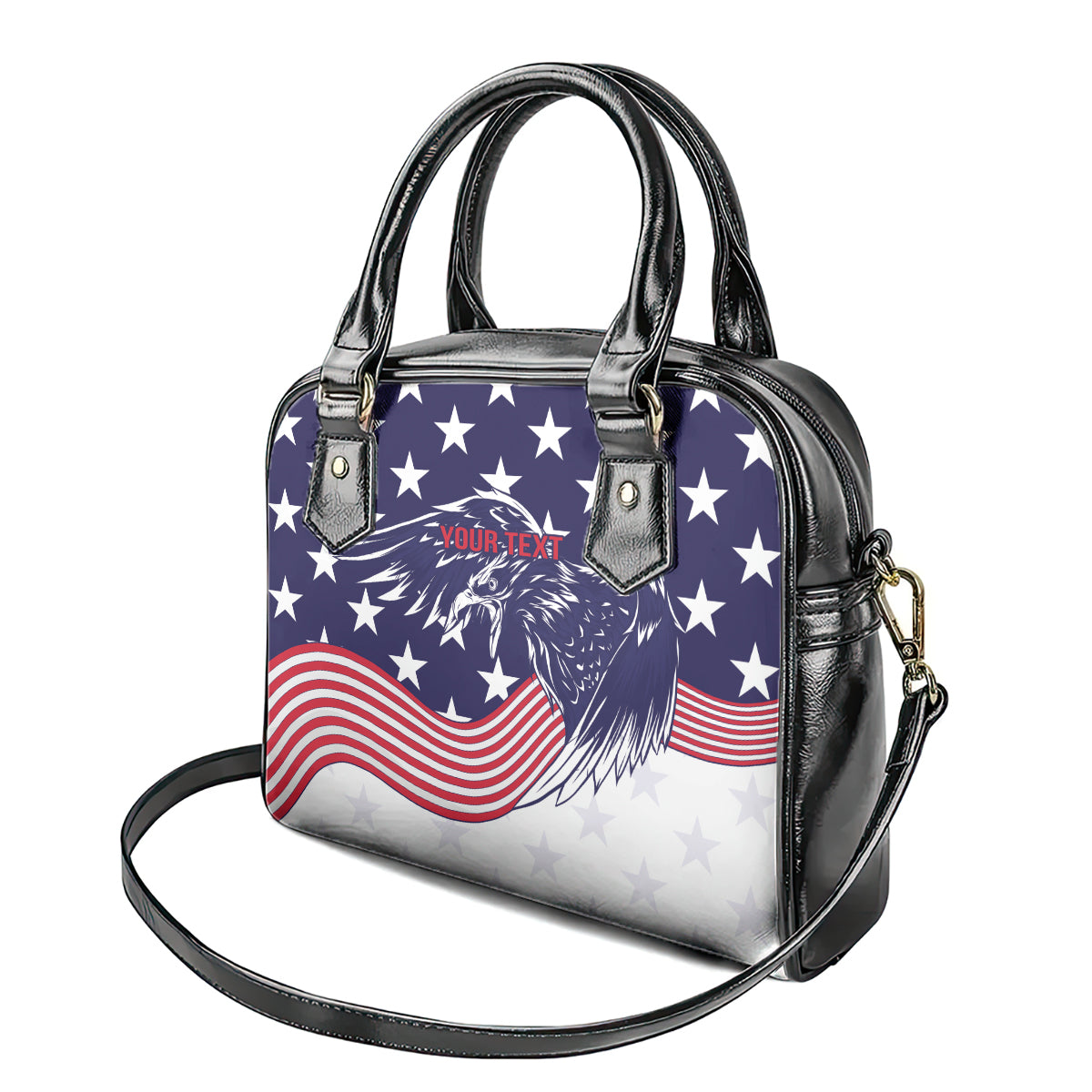 United States Cricket World Cup 2024 Shoulder Handbag USA Badge Eagle Make Champions