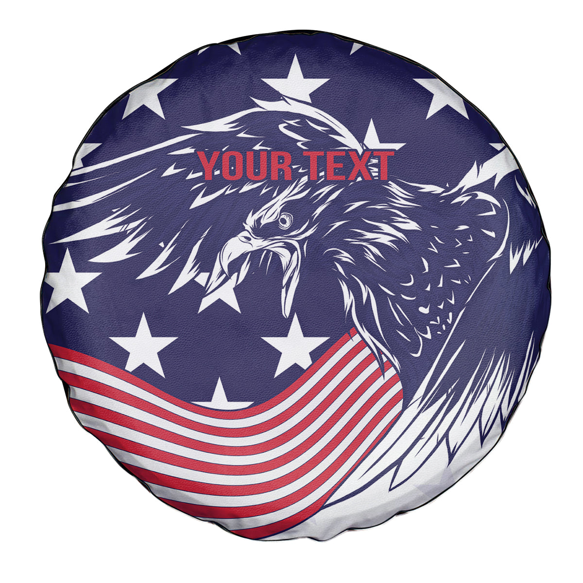 United States Cricket World Cup 2024 Spare Tire Cover USA Badge Eagle Make Champions - Wonder Print Shop