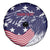 United States Cricket World Cup 2024 Spare Tire Cover USA Badge Eagle Make Champions - Wonder Print Shop