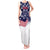 United States Cricket World Cup 2024 Tank Maxi Dress USA Badge Eagle Make Champions - Wonder Print Shop