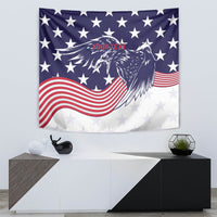 United States Cricket World Cup 2024 Tapestry USA Badge Eagle Make Champions - Wonder Print Shop