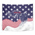 United States Cricket World Cup 2024 Tapestry USA Badge Eagle Make Champions - Wonder Print Shop