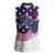 United States Cricket World Cup 2024 Women Sleeveless Polo Shirt USA Badge Eagle Make Champions - Wonder Print Shop