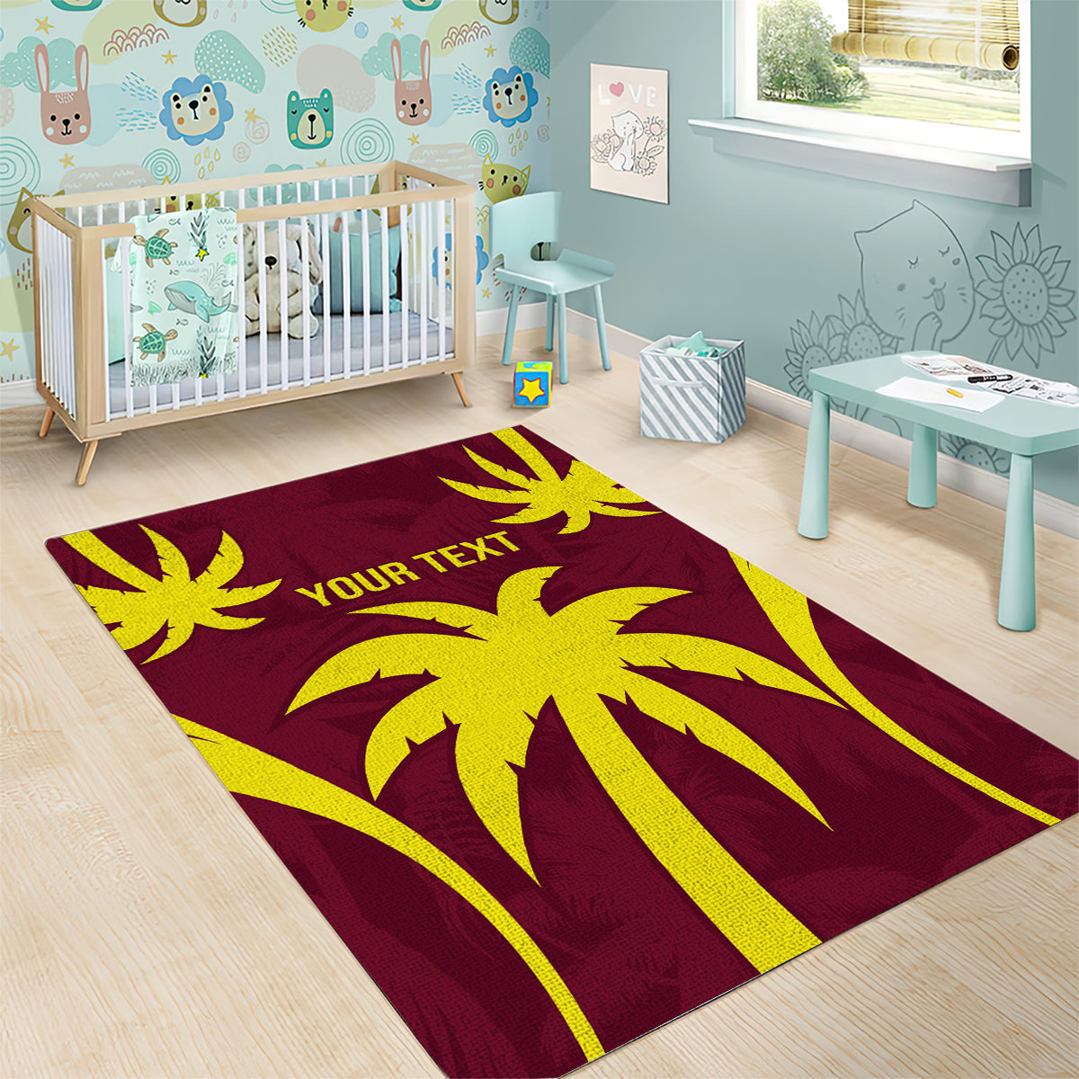 West Indies Cricket World Cup 2024 Area Rug Windies Make Champions LT9 - Wonder Print Shop
