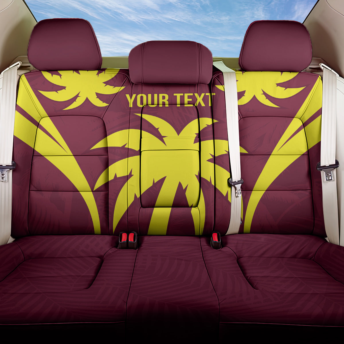 West Indies Cricket World Cup 2024 Back Car Seat Cover Windies Make Champions